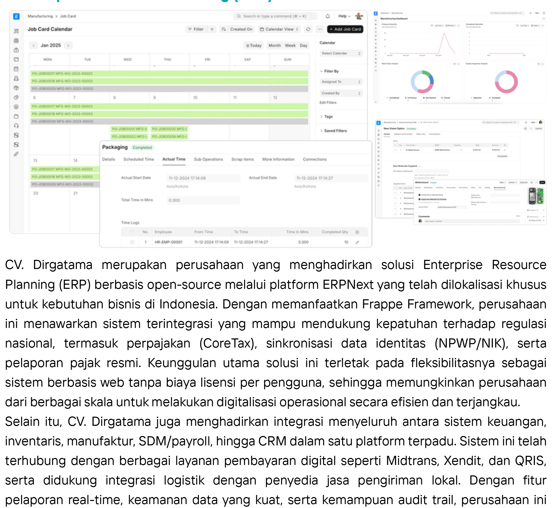 Enterprise Resource Planning (ERP)